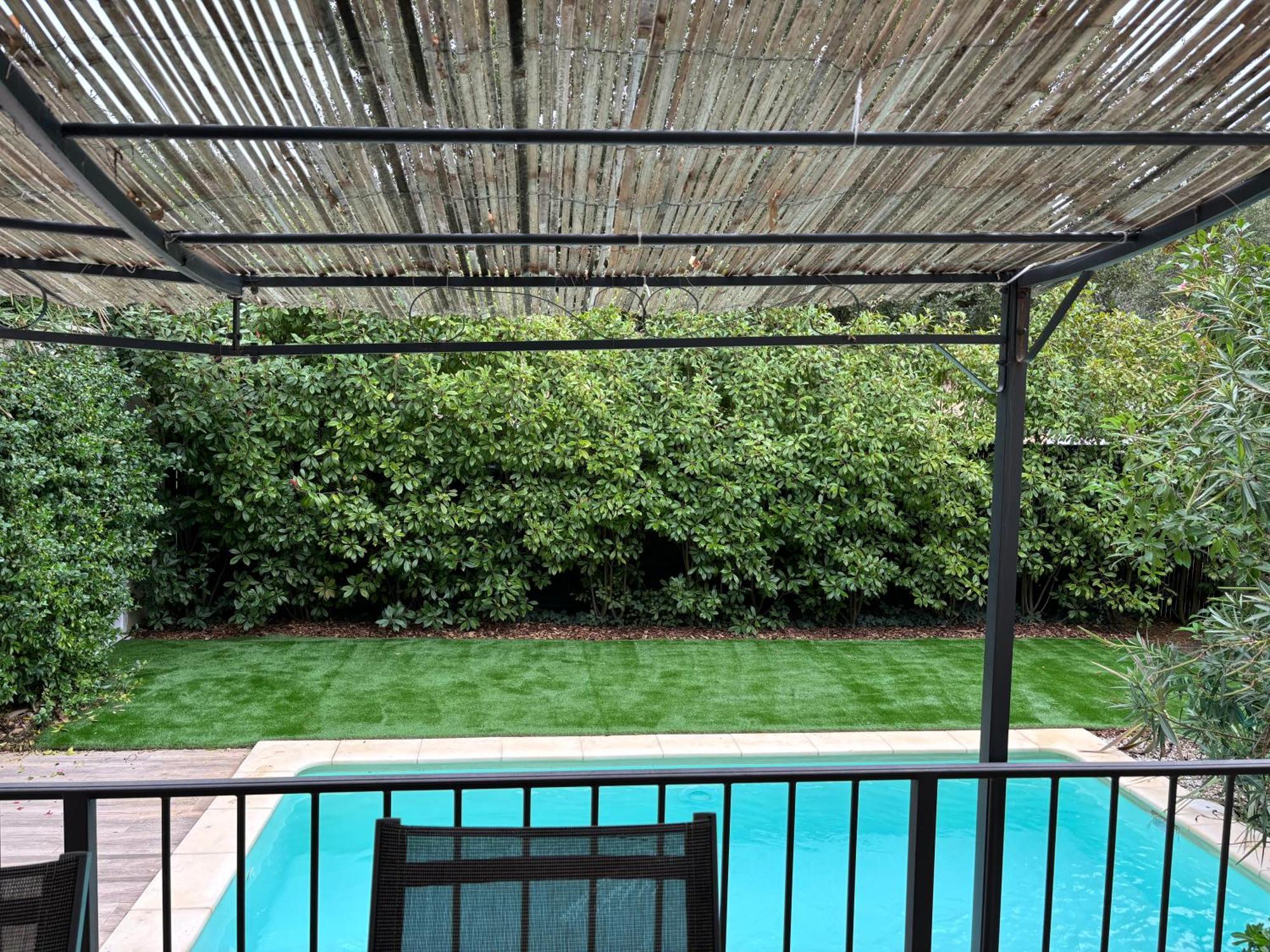 Les Jardins Du Castelas - Piscines, Jardins Et Spas Privatifs Uchaux Exteriér fotografie