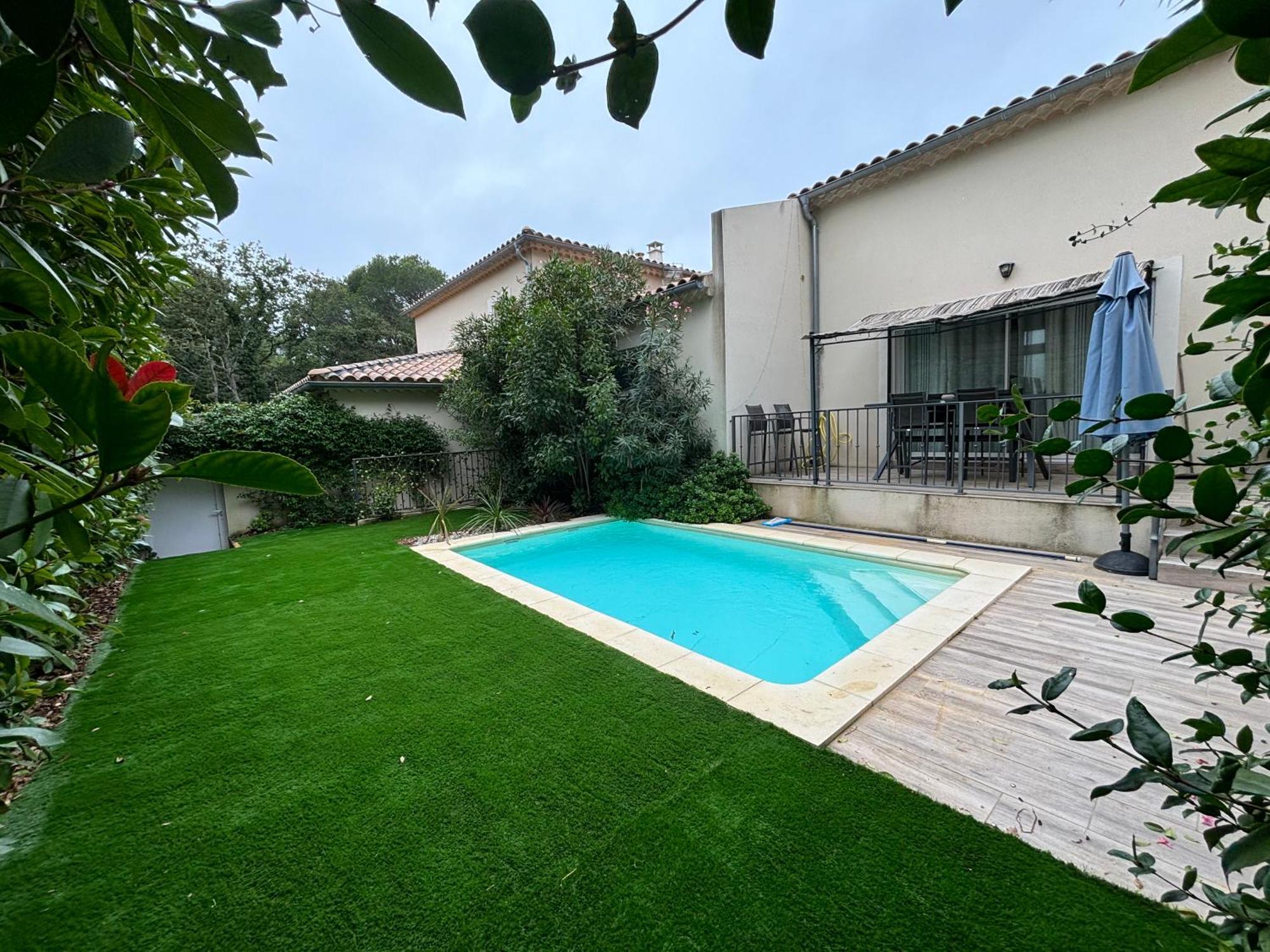 Les Jardins Du Castelas - Piscines, Jardins Et Spas Privatifs Uchaux Exteriér fotografie