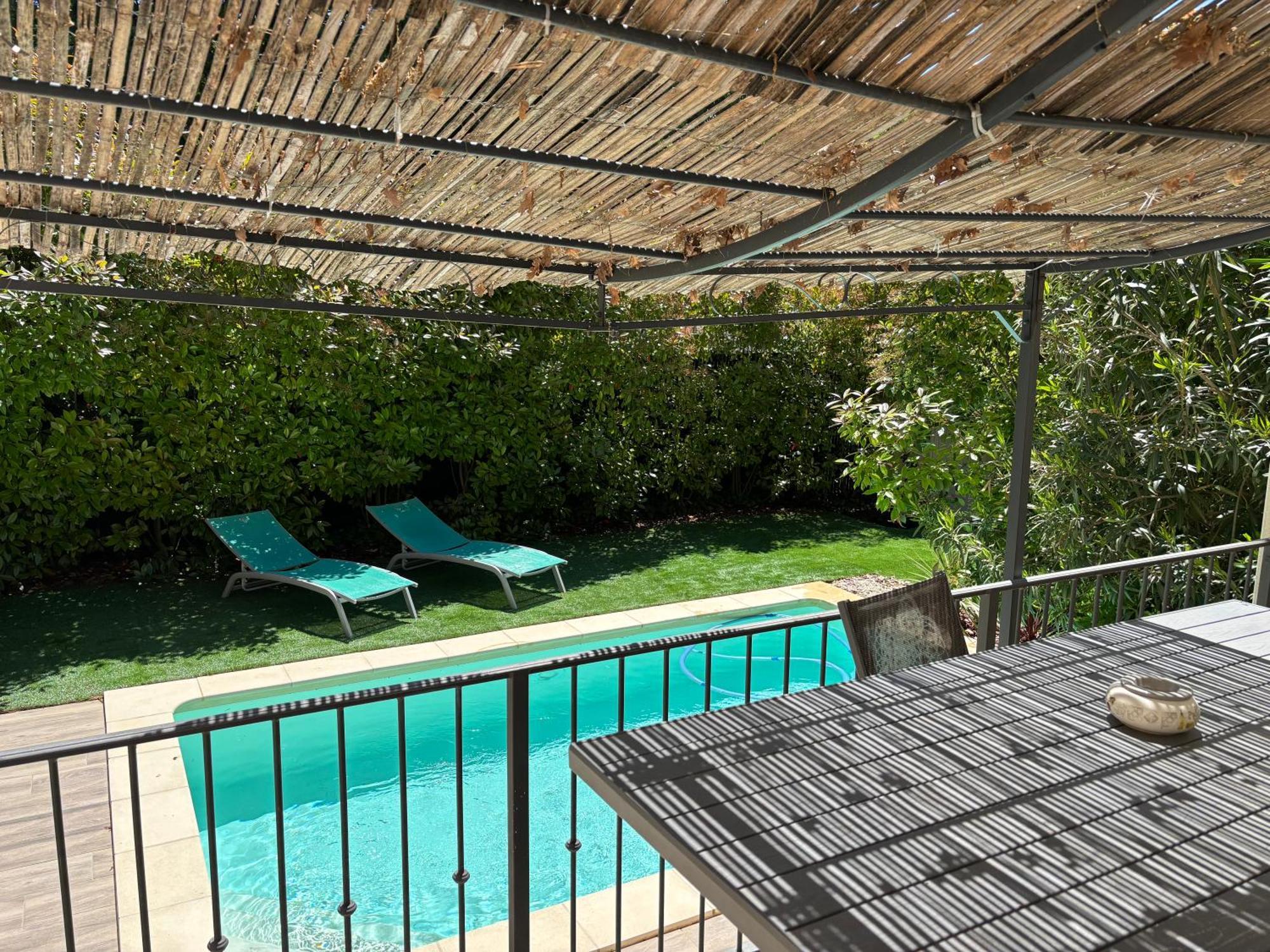 Les Jardins Du Castelas - Piscines, Jardins Et Spas Privatifs Uchaux Exteriér fotografie