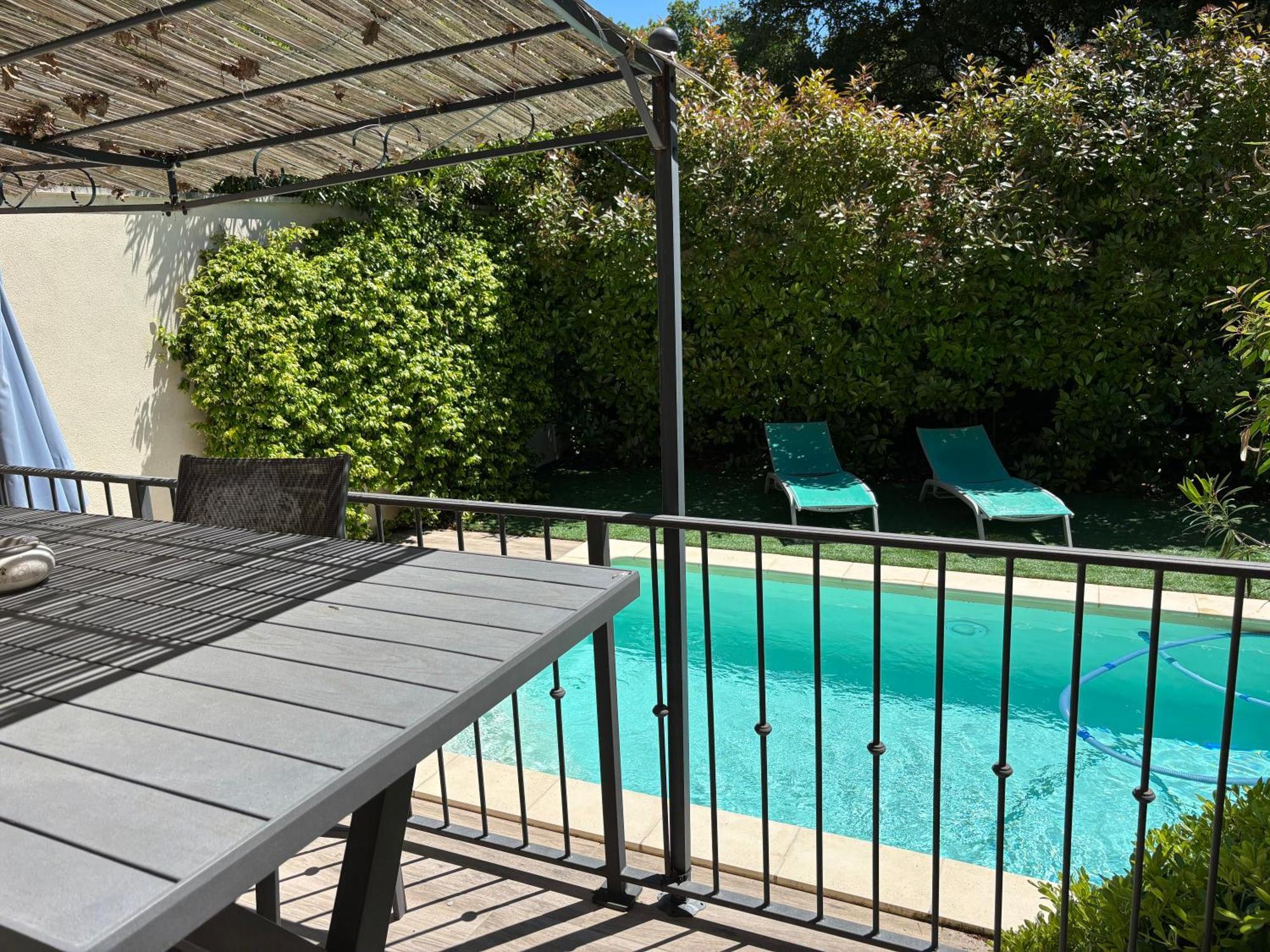 Les Jardins Du Castelas - Piscines, Jardins Et Spas Privatifs Uchaux Exteriér fotografie