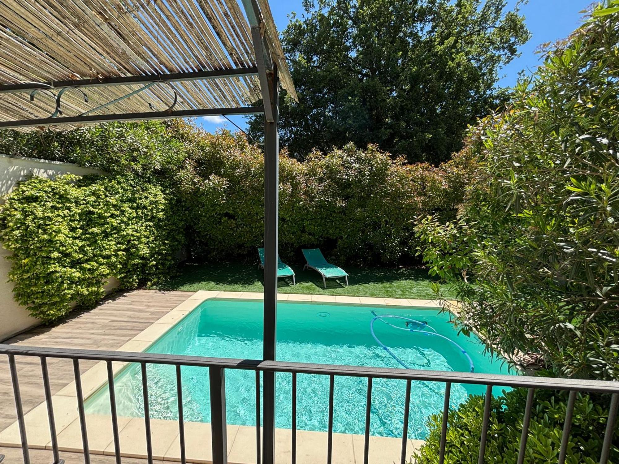 Les Jardins Du Castelas - Piscines, Jardins Et Spas Privatifs Uchaux Exteriér fotografie