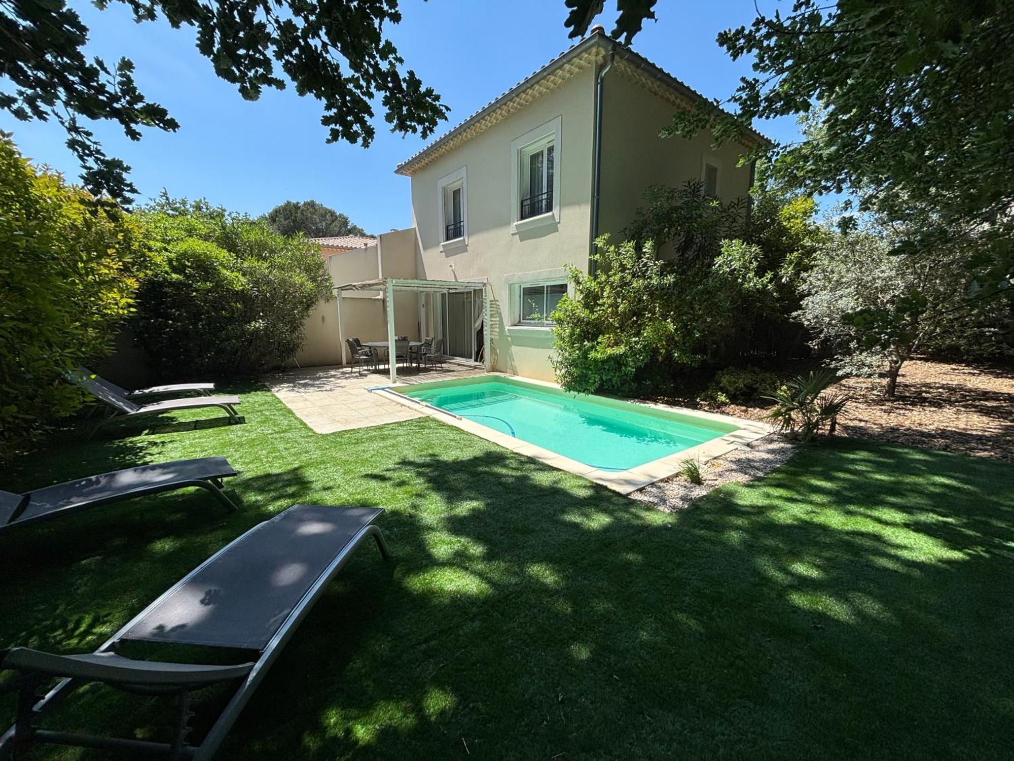 Les Jardins Du Castelas - Piscines, Jardins Et Spas Privatifs Uchaux Exteriér fotografie