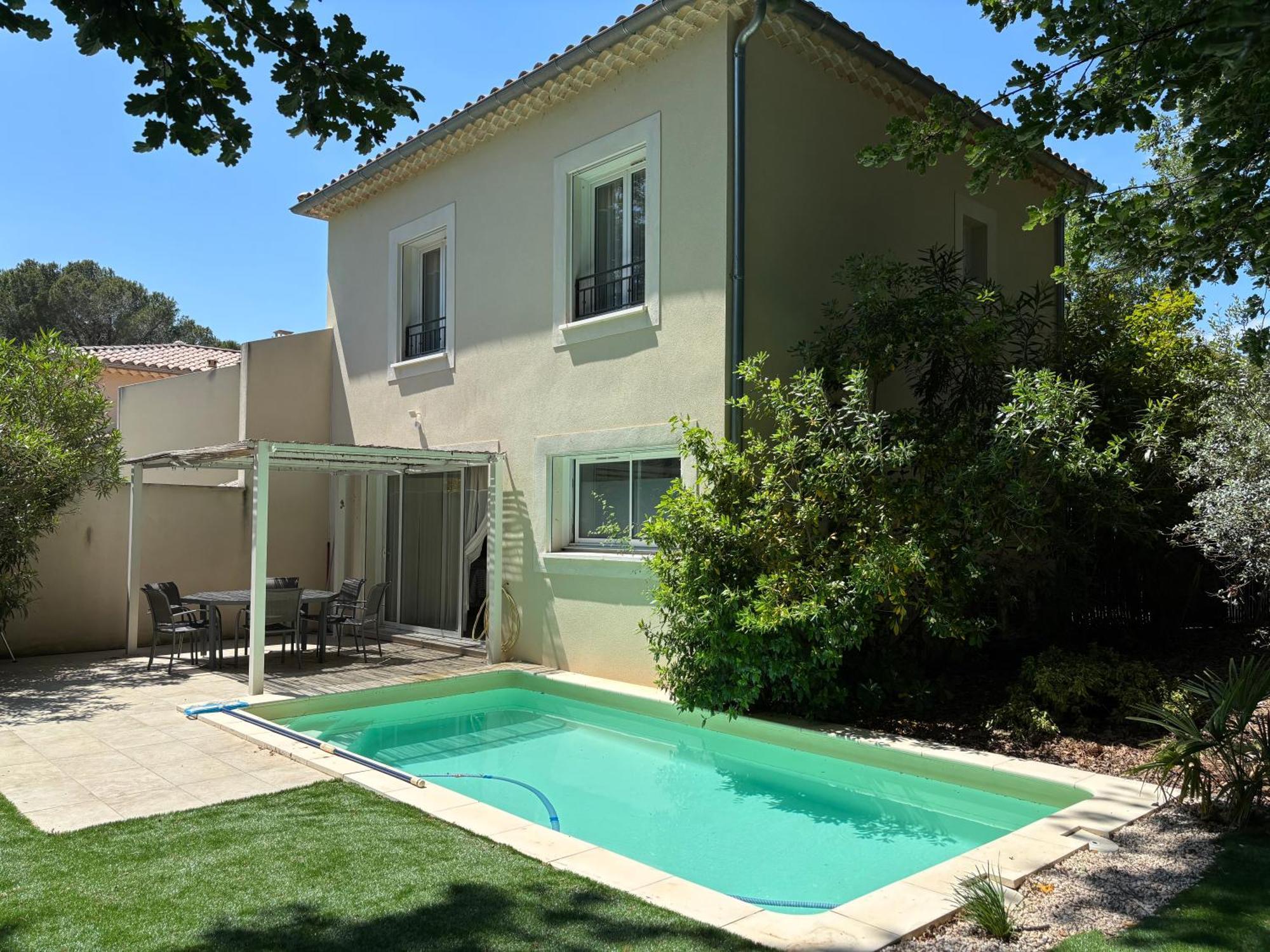 Les Jardins Du Castelas - Piscines, Jardins Et Spas Privatifs Uchaux Exteriér fotografie